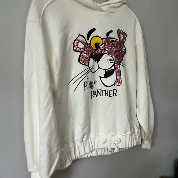 Pink Panther Zara Hoodie Sweatshirt Girls Youth | Size  13-14 - Picture 2 of 7